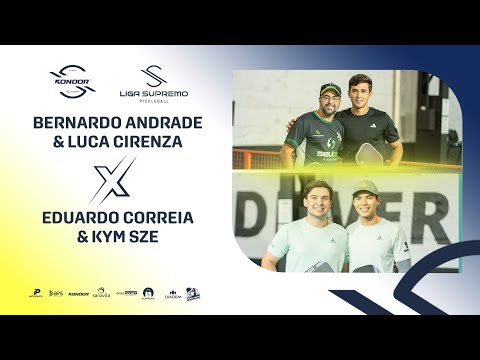Bernardo A. & Luca Cirenza x Eduardo C. & Kym Sze | Final Open Duplas Masculino - Belo Horizonte, MG