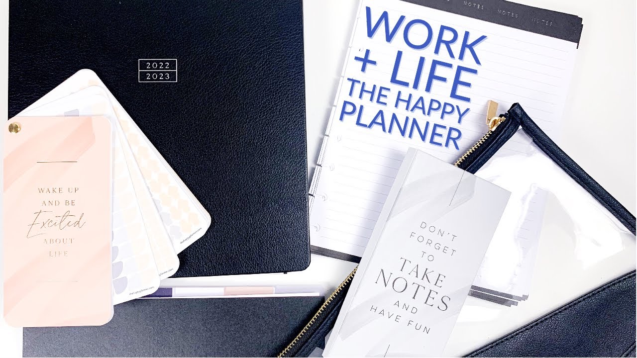 WORK + LIFE From The Happy Planner! [Spring Release 2022] - YouTube