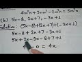 Class- 7th and 8th: Mathematics: Chapter-5 : Algebraic Expressions and Factorisation