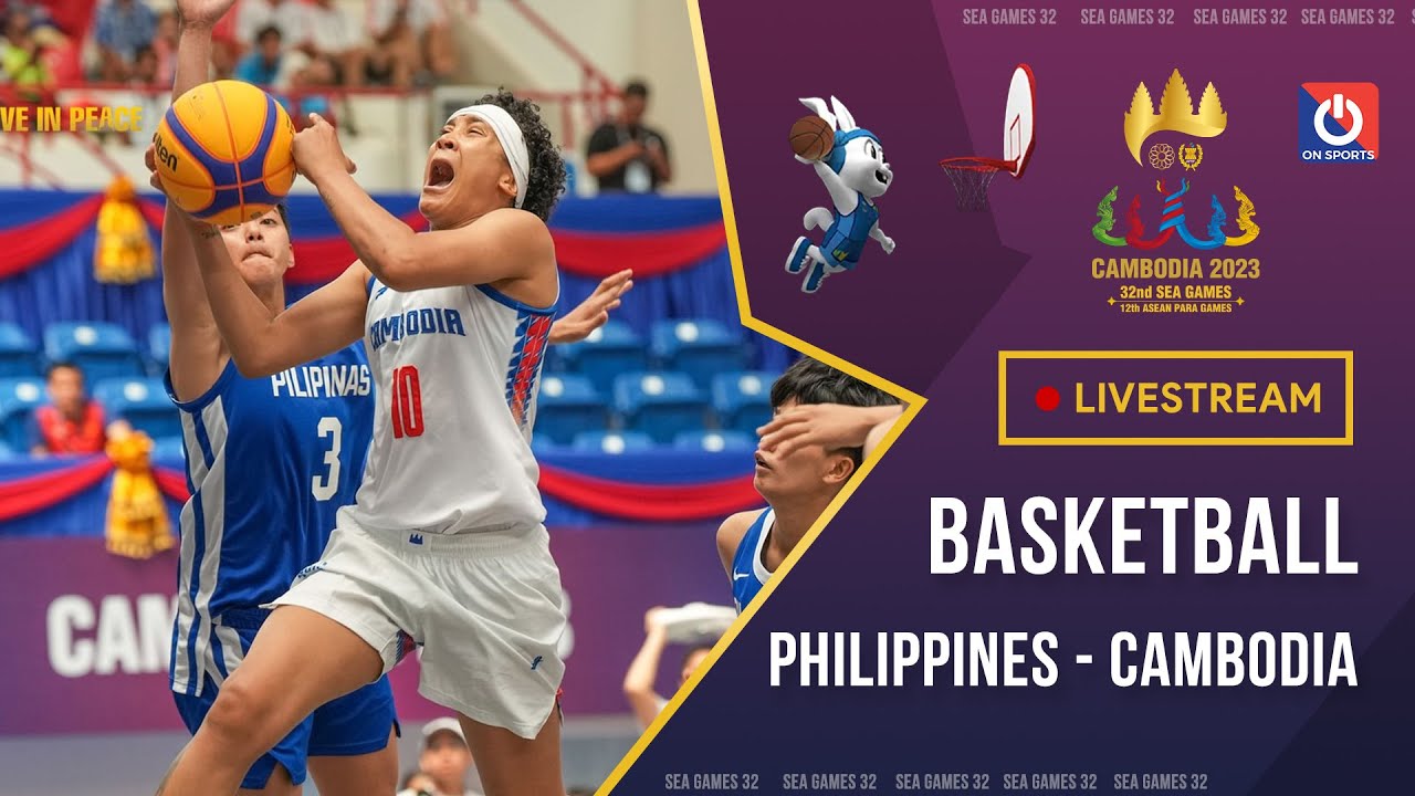 🔴 Livestream Philippines - Campuchia Bóng rổ nữ Philippines - Cambodia Basketball SEA Games 32