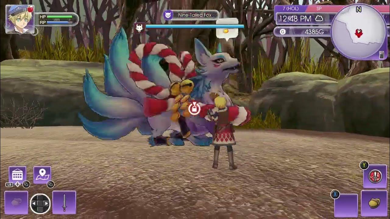 Rune Factory 5 Nine Tailed Fox Tame Taming Nine-Tailed Fox | Rune Factory 5 - YouTube
