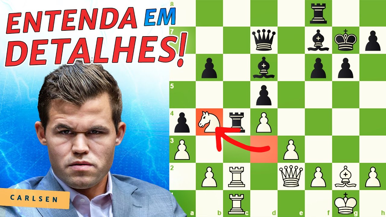 A REVANCHE de Magnus CONTRA Supi - Magnus Carlsen Vs Luis Paulo Supi 