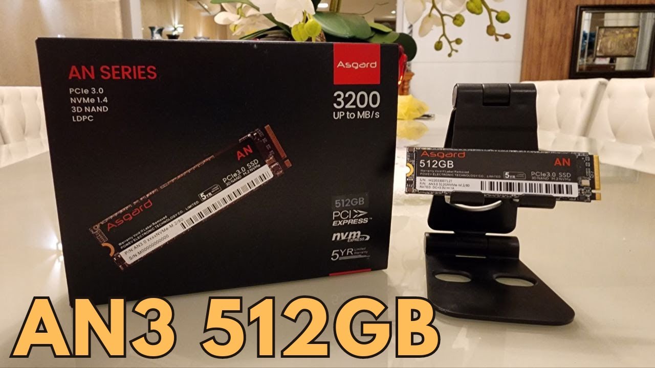 NVME Asgard AN3 Series PCI-e 3.0 - Unboxing - YouTube