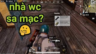 PUBG Mobile  Chỉ Loot Nhà Vệ Sinh Top 1 | Tìm Được Cây Súng Xịn Sò Trong WC :v