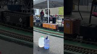 Erie and Virginia mikado highballin with heavy freight train