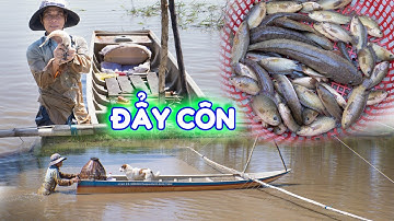 Cách Bắt Cá Độc Đáo Nhất Của Người Miền Tây, Bắt Được Cá Lớn Nấu Canh Chua Ngon "Hết Sảy"