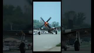 Old Crow P-51B taxiing out at Oshkosh #warbird #mustang #p51mustang #aviation #pilot