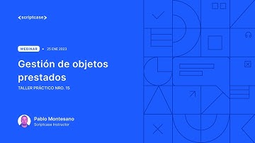 Scriptcase - Gestión de objetos prestados: 5/6