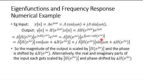 Lec 3 DSP LTI Systems in Frequency Domain
