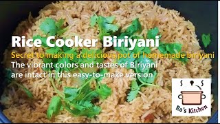 Delicious Vegetarian Biriyani | Make in rice cooker