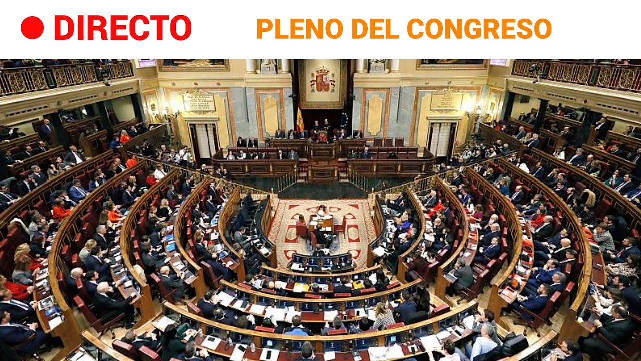 PLENO en el CONGRESO de los DIPUTADOS (29/03/2022) | RTVE Noticias ...