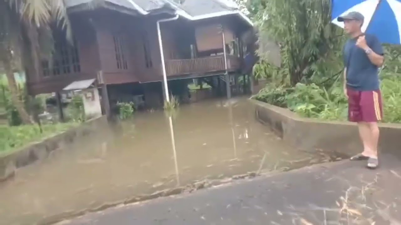 Satu Malam Hujan hampir Banjir Kampung