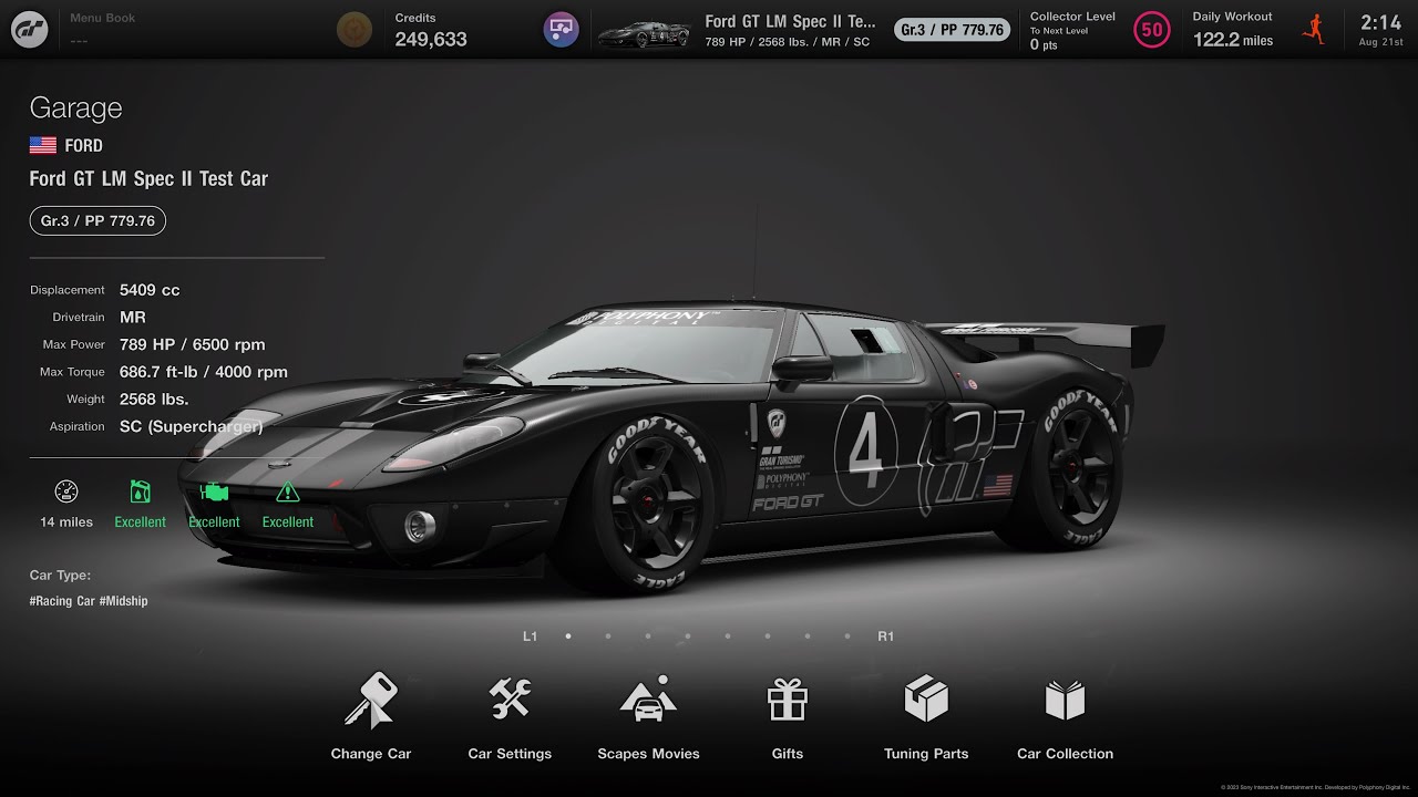 Gran Turismo Ford GT LM Spec II Test Car, Location: Gemasol…