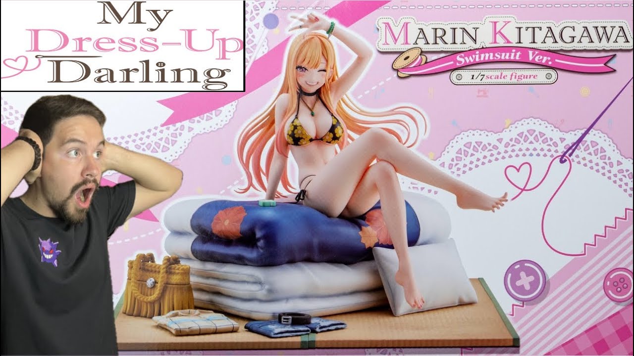 Marin Kitagawa Swimsuit Ver. 1/7 Scale Aniplex Figure | UNBOXING