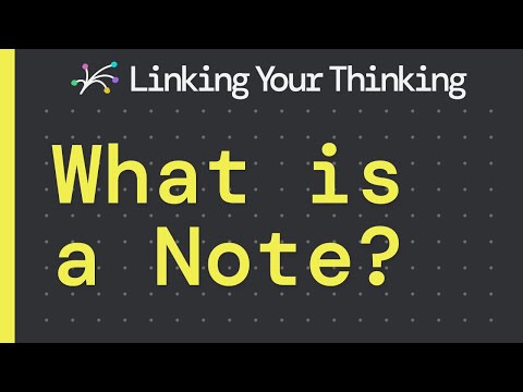 What Is Note