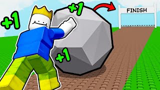 Every Second +1 Strength to push Roblox ROCK...