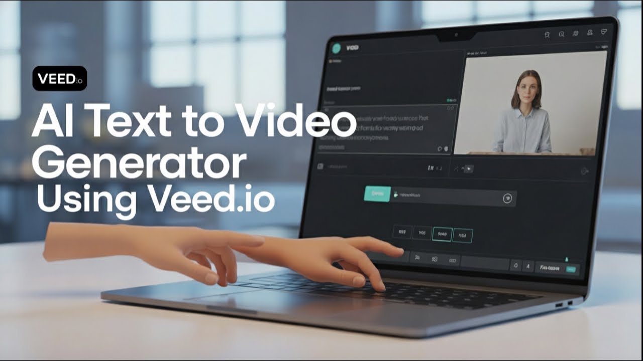 AI Text to Video Generator Using Veed.io - YouTube