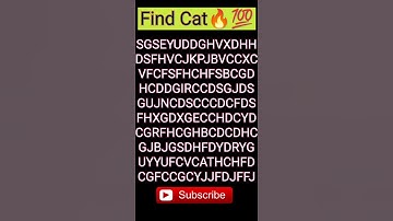 Find CAT 🔥💯 #shortsfeed #youtubeshorts #viral #trending   #shorts #viralshorts #Find