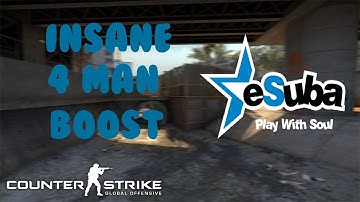 eSuba INSANE Overpass 4-Man Boost vs.  eXtatus