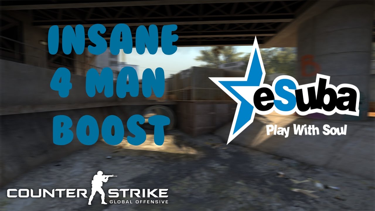 eSuba INSANE Overpass 4-Man Boost vs.  eXtatus