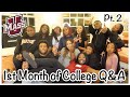 1st month of College Q&A Pt. 2// UMass Amherst