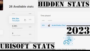 How to find time played in any Ubisoft game 2023 guide Uplay hidden stats fix with Ubisoft connect