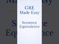 Sentence Equivalence