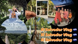 El Salvador Vlog Rainbow slide/ Ziplining and black sand beach!