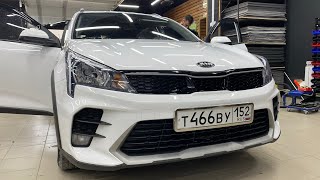 Аудиосистема SQ против эстрады #громкийфронт Автозвук в Kia Rio X / Киа Рио Икс за 75000 рублей