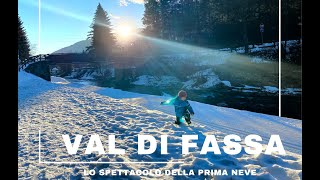 Prima neve di primo mattino VAL DI FASSA | The magic of the snow. Early in the morning, Dolomites