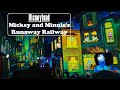 Mickey &amp; Minnie&#39;s Runaway Railway (Full Ride &amp; Queue) - Disneyland Toontown 2023 Disney100