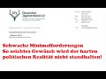 Waffengesetz Evaluierung - Deutscher Jagdverband Stellungnahme – schwaches blabla vom DJV