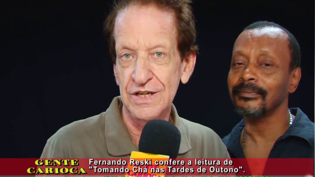 Fernando Reski confere e participa da leitura de 