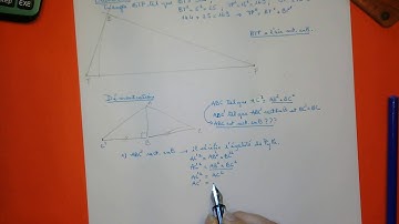 4E Réciproque du th de Pythagore --- Démonstration