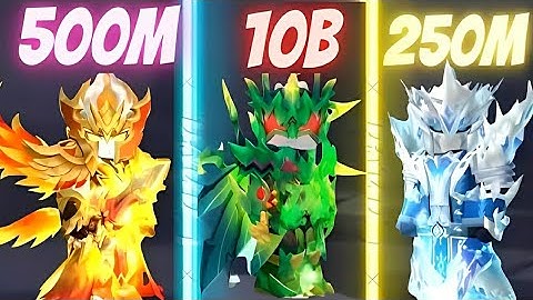 All Mvp Armor Value (December) in Skyblock Blockman Go