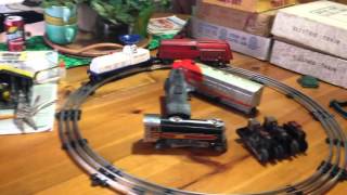 Kit Bash Lionel 2023 frame and a Marx Lumar pull toy