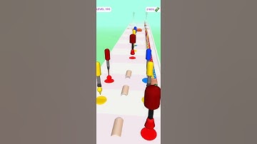 Nail Stack Best Funny Games #shorts All levels gameplay ( ios & Android)...