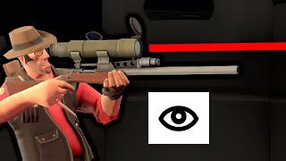 i made sniper's line of sight a visible beam