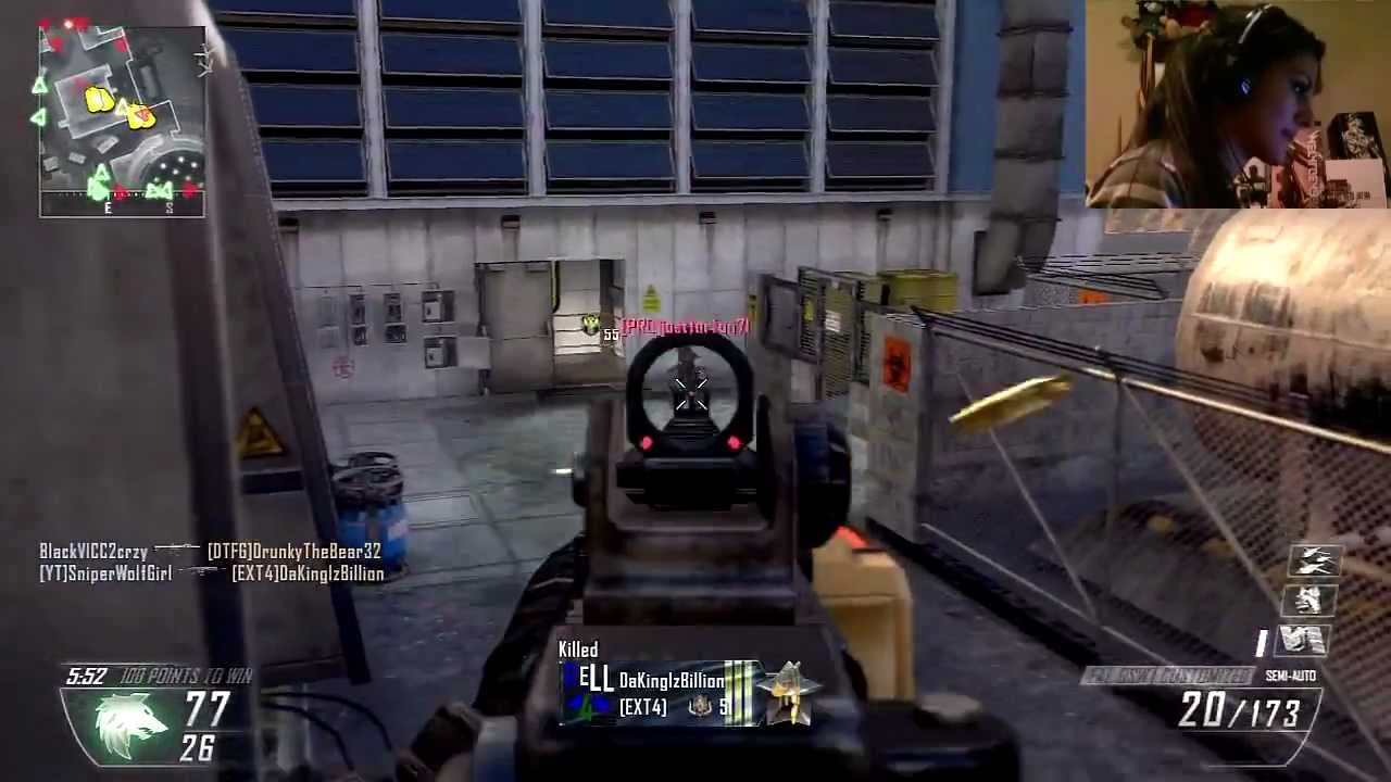 sniper wolf feet Black Ops 2 85-2 Kill Confirmed (Live Facecam)