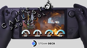 The Callisto Protocol | Steam Deck Graphics Comparison | Steam OS