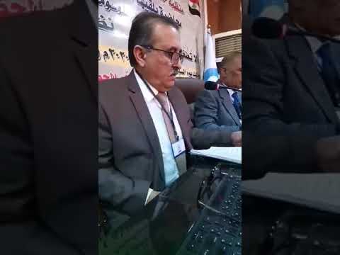 محاضرة الدكتور رعد طاهر العمري في المجلس العربي للأكادميين والكفاءات نينوى