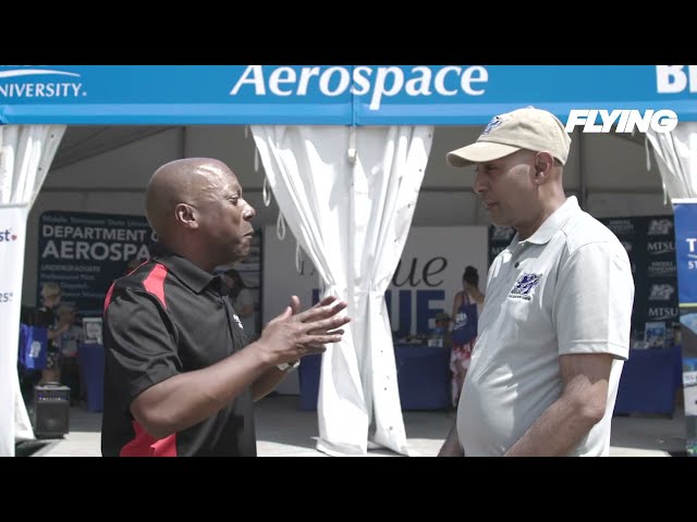Flying Magazine visits MTSU at 2026 EAA AirVenture