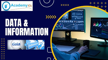 Difference between data and information | What is data | What is information | Urdu | HIndi