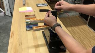 Sharpening Straight Razor with Wicked Edge Generation 3 Pro Sharpener - full process