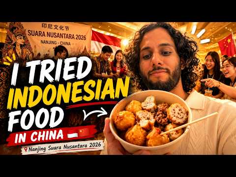 I Tried Indonesian Food for the First Time in China 🇮🇩 🇨🇳