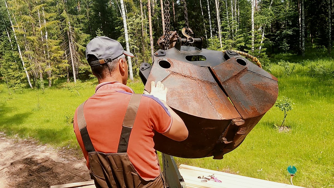 Перевозка и спуск на воду перевозного земснаряда от первого лица.