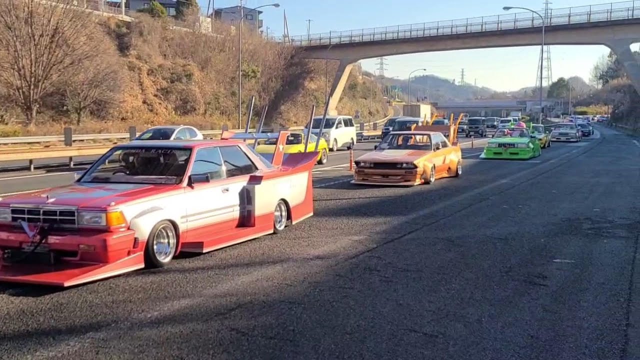 年に一度のお祭り！前夜祭！ぶっちぎり街道レーサー！ - YouTube