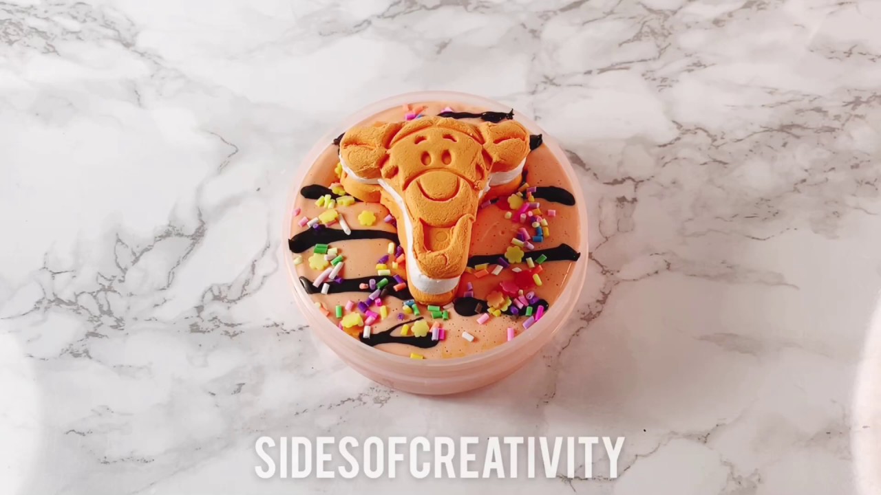 Tigger DIY Clay Slime