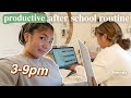 my *productive* AFTER SCHOOL ROUTINE | how i manage youtube, school, clubs ｡◕ ‿ ◕｡