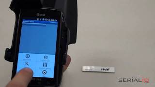 Scan RFID tags into the Android browser using the Intermec IP30 RFID reader screenshot 5